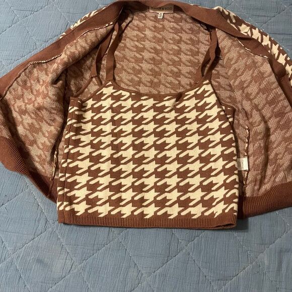 Willow & Wind Tank Cardigan Set M - Picture 4 of 7